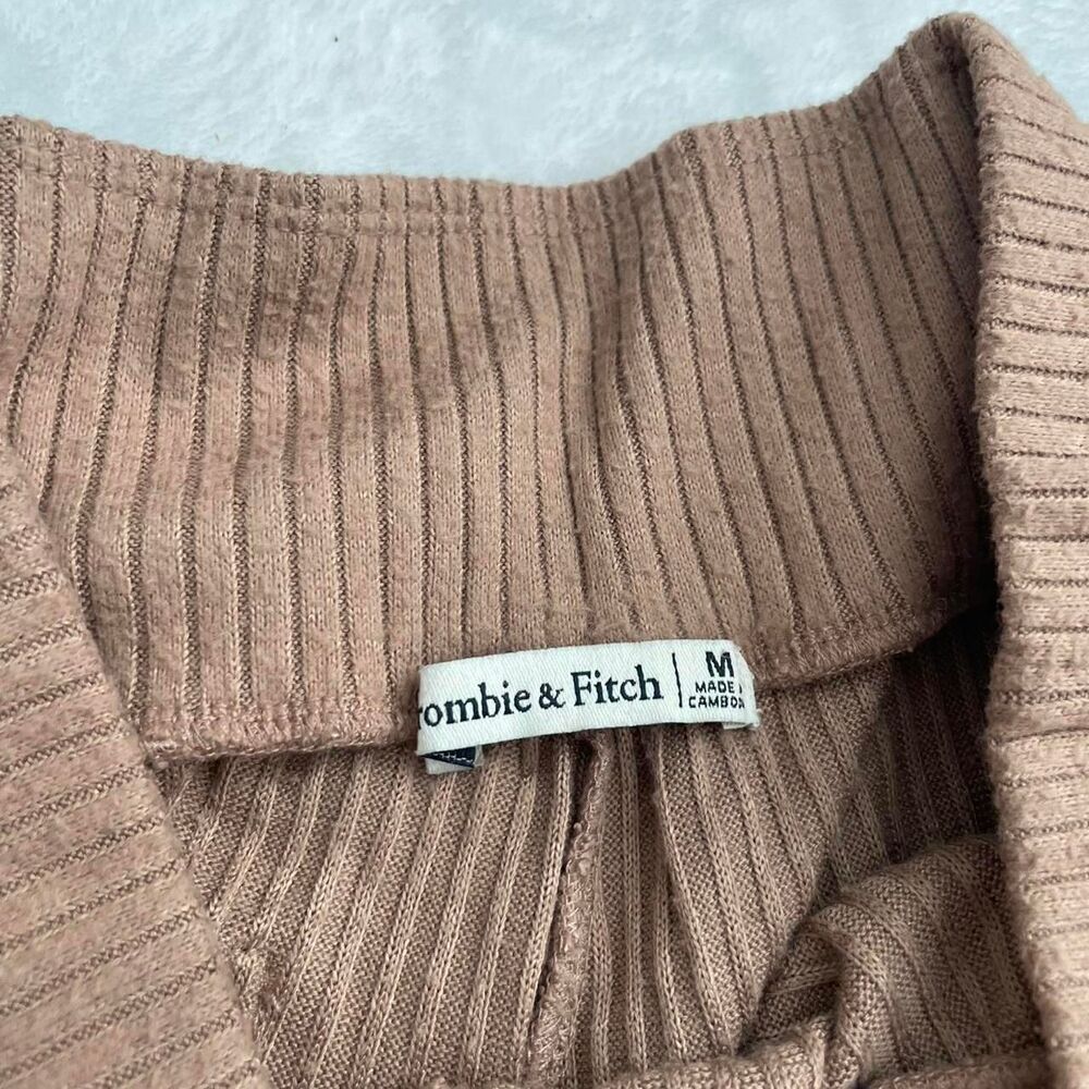 Abercrombie & Fitch Wide Leg Lounge Pants Women M Cozy - Picture 3 of 4